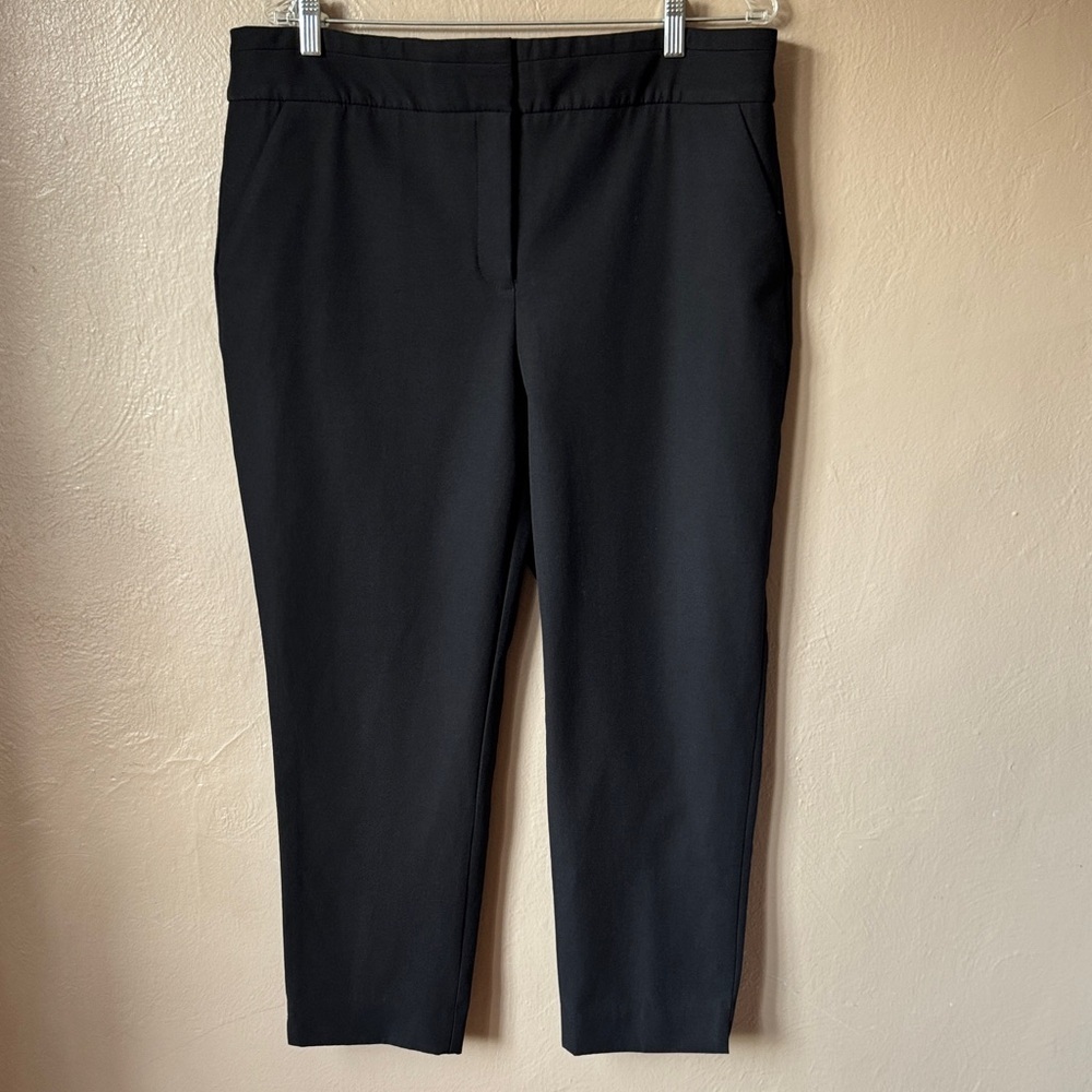 Chico’s Black Straight Leg Dress Pants Size 14R